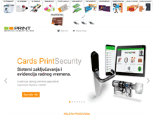 Tablet Screenshot of cardsprint.rs